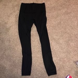 Black Lulu Lemon Leggings size 8